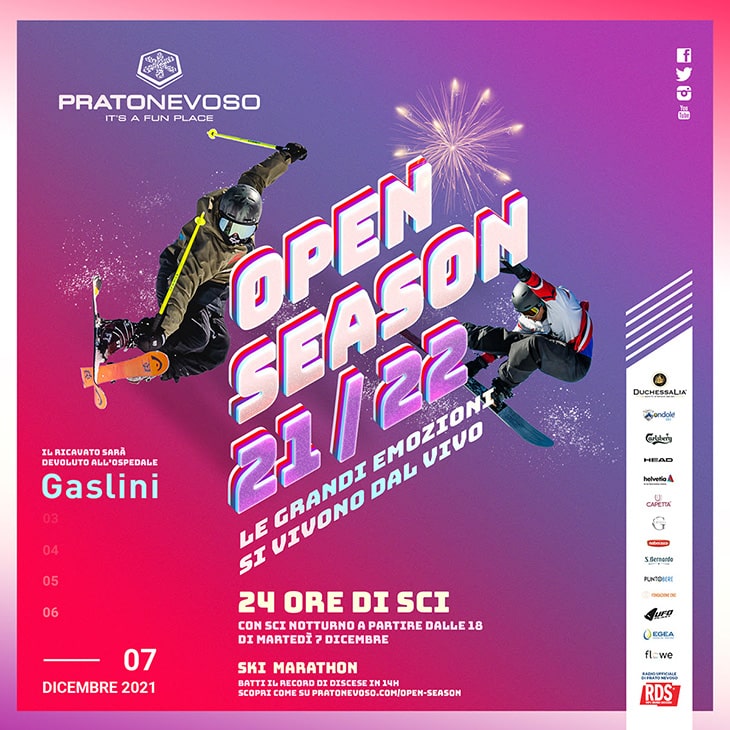 Prato Nevoso – sezon otwarty od 7 grudnia