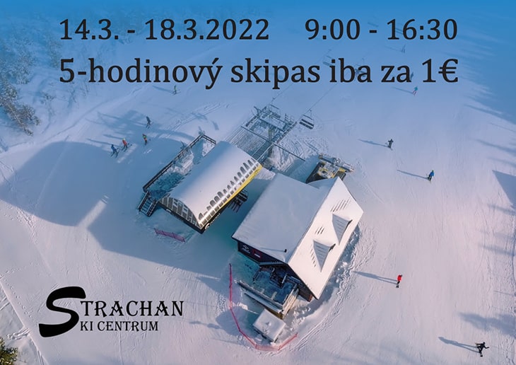 Ski Centrum Strachan: Karnet narciarski 1 € przez cały tydzień