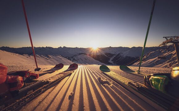 Początek sezonu zimowego 2022/23 w Davos Klosters Mountains